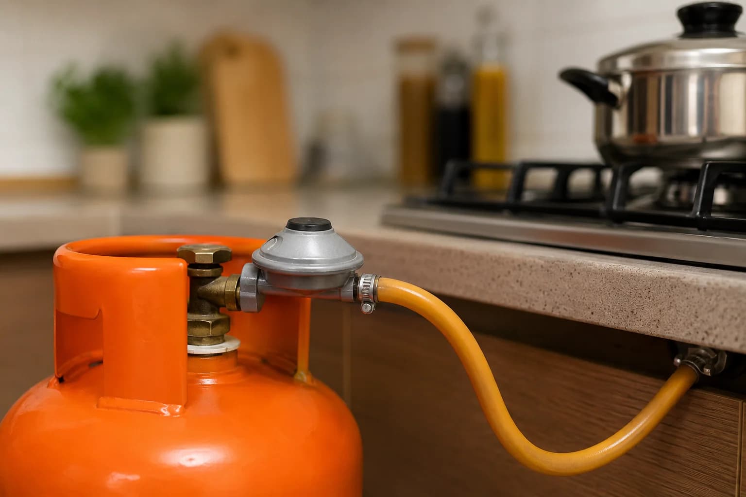 Regulador gas doméstico: seguridad al elegir butano o propano